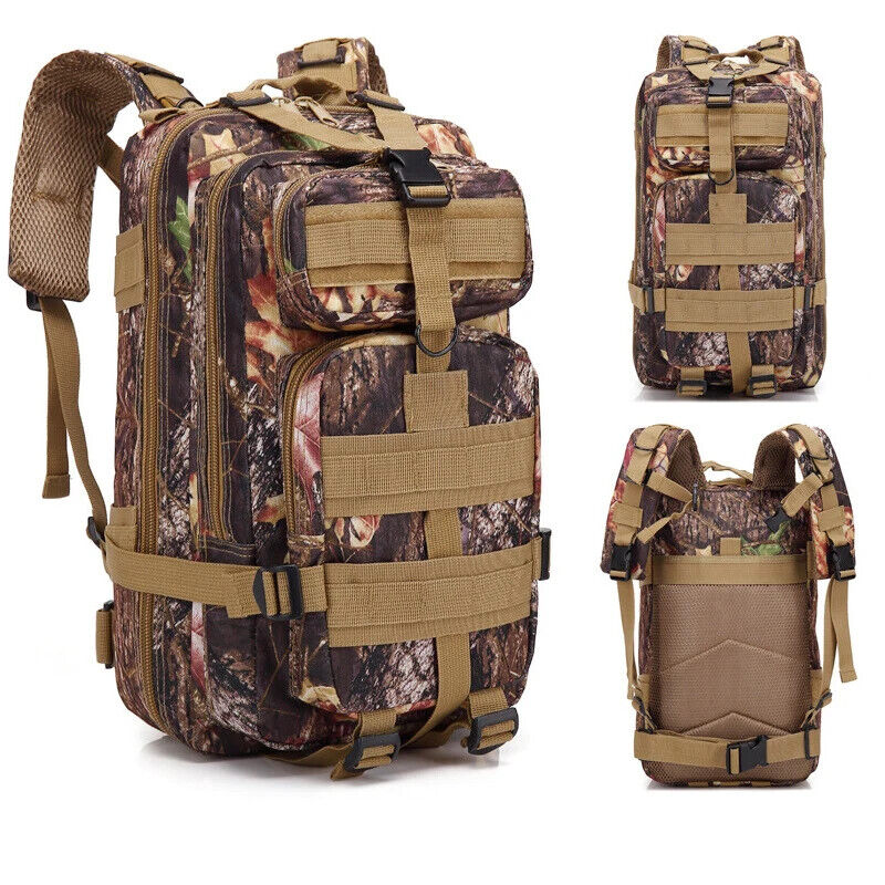 Tactical Backpack Bag 3 Days Army Outdoor Backpack Climbing Camping Hiking Bag