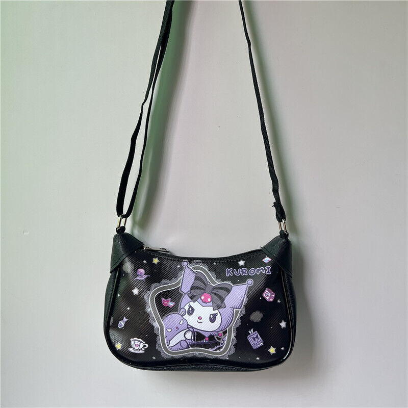Kuromi My Melody Pompompurin Cinnamoroll PU Crossbody Shoulder Bag Shoulder Bag