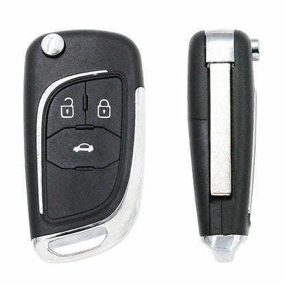 Flip Remote Key Shell Case Fob for Opel 2/3/4/5 Button Astra J Mokka Insignia 1x