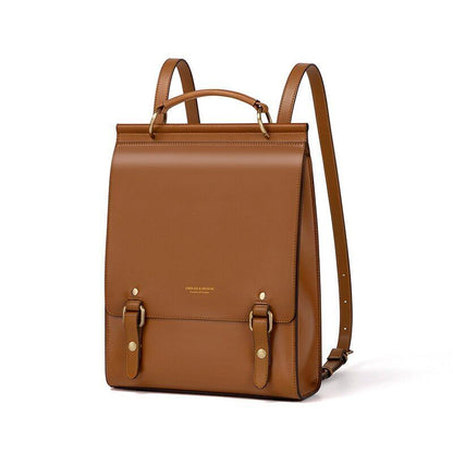 Women Leather Backpack Purse Shoulder Bags Vintage Travel College Book Bag 1 PC