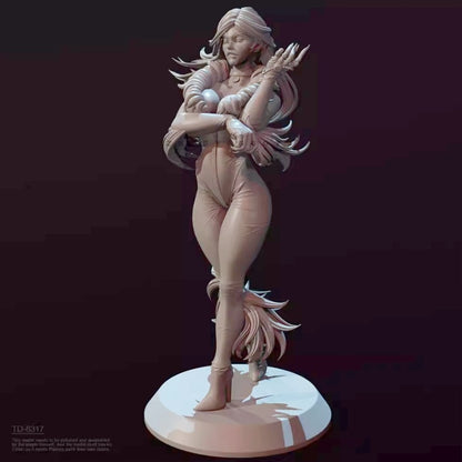 1/24 resin figure model Fantasy Woman 3D Printing unassembled unpainted