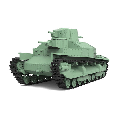 SSMODEL SS72624 1/72 25mm Military Model Kit IJA Type95 Heavy Tank