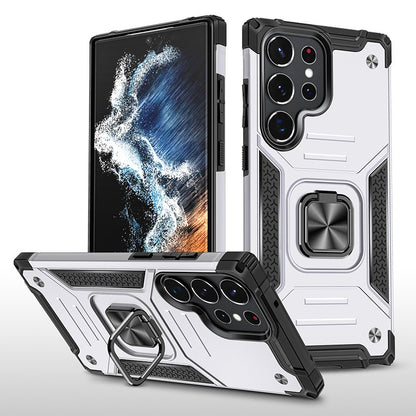 Suitable for Samsung S20 Keng armored sergeant anti-fall ring mobile phone case