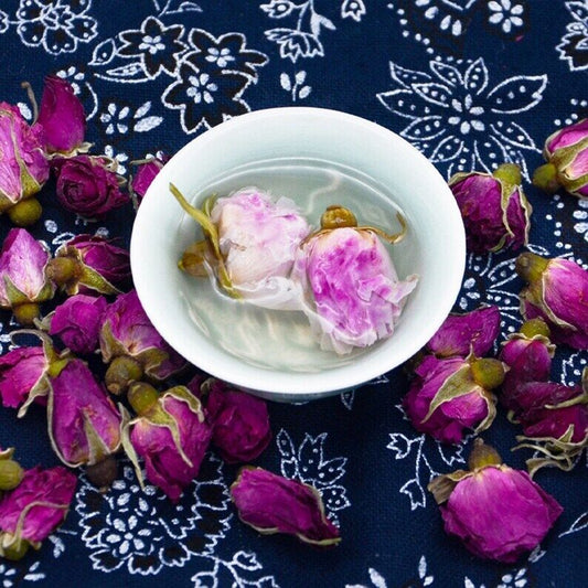 Rose Buds Tea,rose Flowers Chinese Flower Tea,blooming Flower Tea 17.6oz/35.2oz