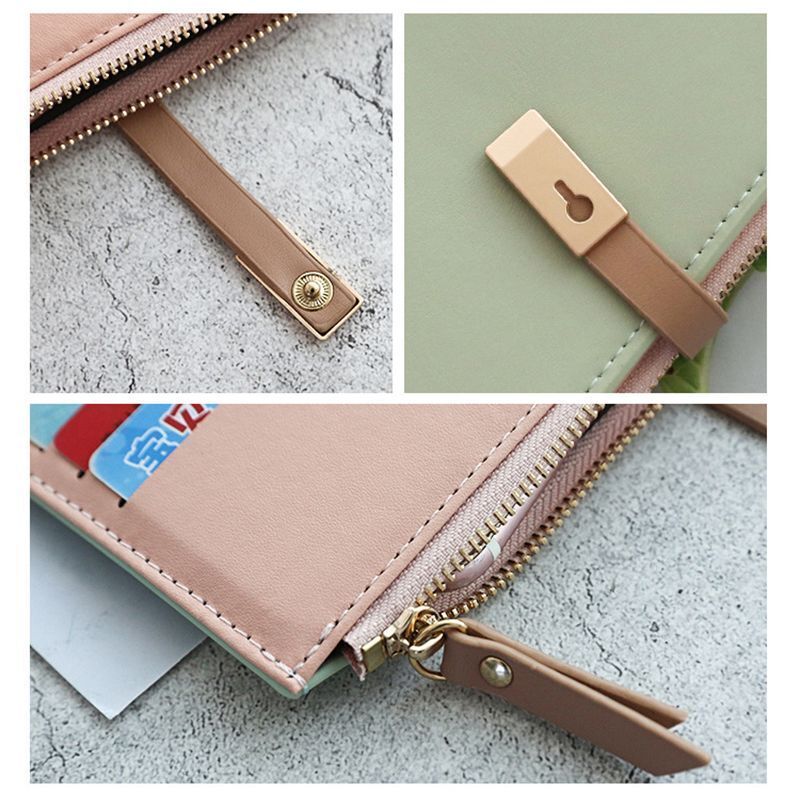Long Wallet Purses Tassel Coin Card Holder Wallets Synthetic Leather Clutch Bag