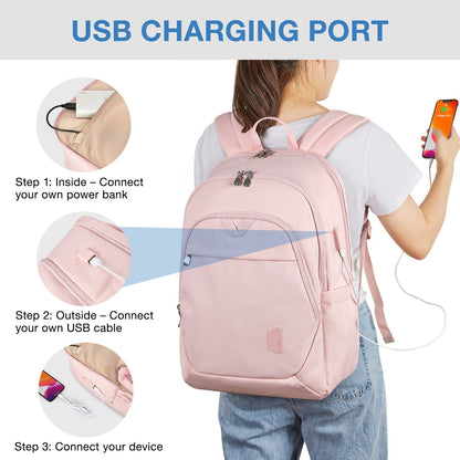 Backpacks Women College School Bag Travel Laptop Computer Backpack