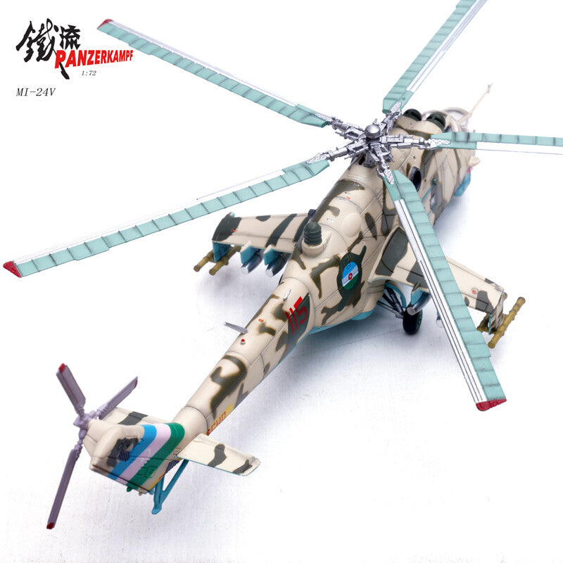 1:72 Panzerkampf MI-24V Azerbaijan Baku Helicopter Diecast Military Plane Model