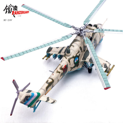 1:72 Panzerkampf MI-24V Azerbaijan Baku Helicopter Diecast Military Plane Model
