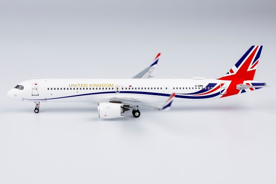 1:400 NG Model UNITED KIMDOM AIRBUS A321neo Passenger Airplane Diecast Model