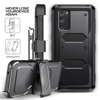 For Samsung Galaxy S20 FE/ 5G Case Shockproof Phone Cover Belt Clip w/ Accessory
