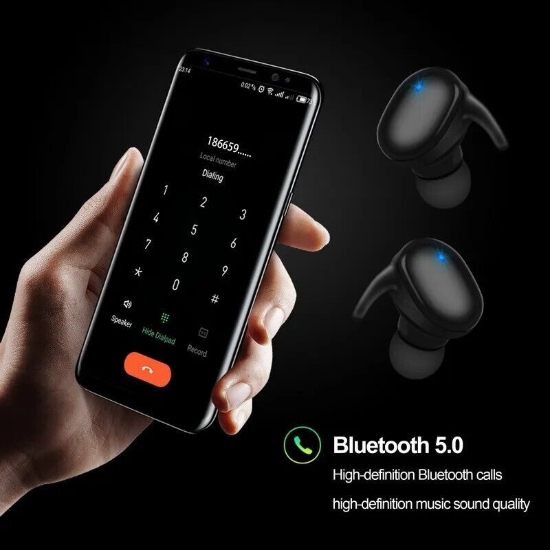 Y30-Pro Mini Bluetooth 5.0 Wireless Headset TWS Earphones LED Stereo Headphones