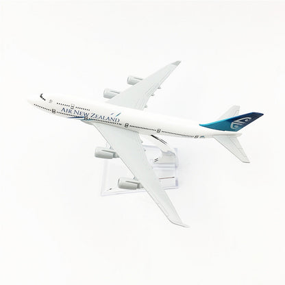 1:400 16cm Air New Zealand B747 Plane Model Aircraft Diecast Metal Ornaments