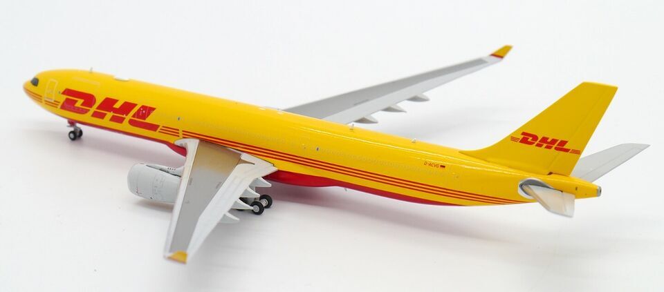 1:400 JC WINGS DHL AIRBUS A330-300F Airfreighter Airplane Diecast Aircraft Model