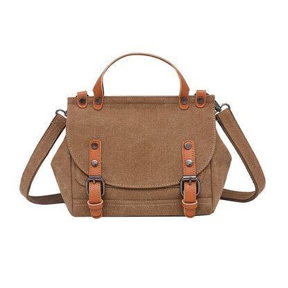 Canvas Hobos Bag Small Handbags Female Purse Shoulder Bags Traveling 22*20*10CM