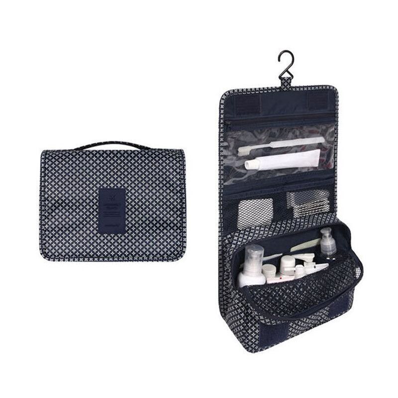 Traveling Cosmetic Bag Nylon Waterproof Makeup Purse Storage Pouch 24*9*18.5 CM