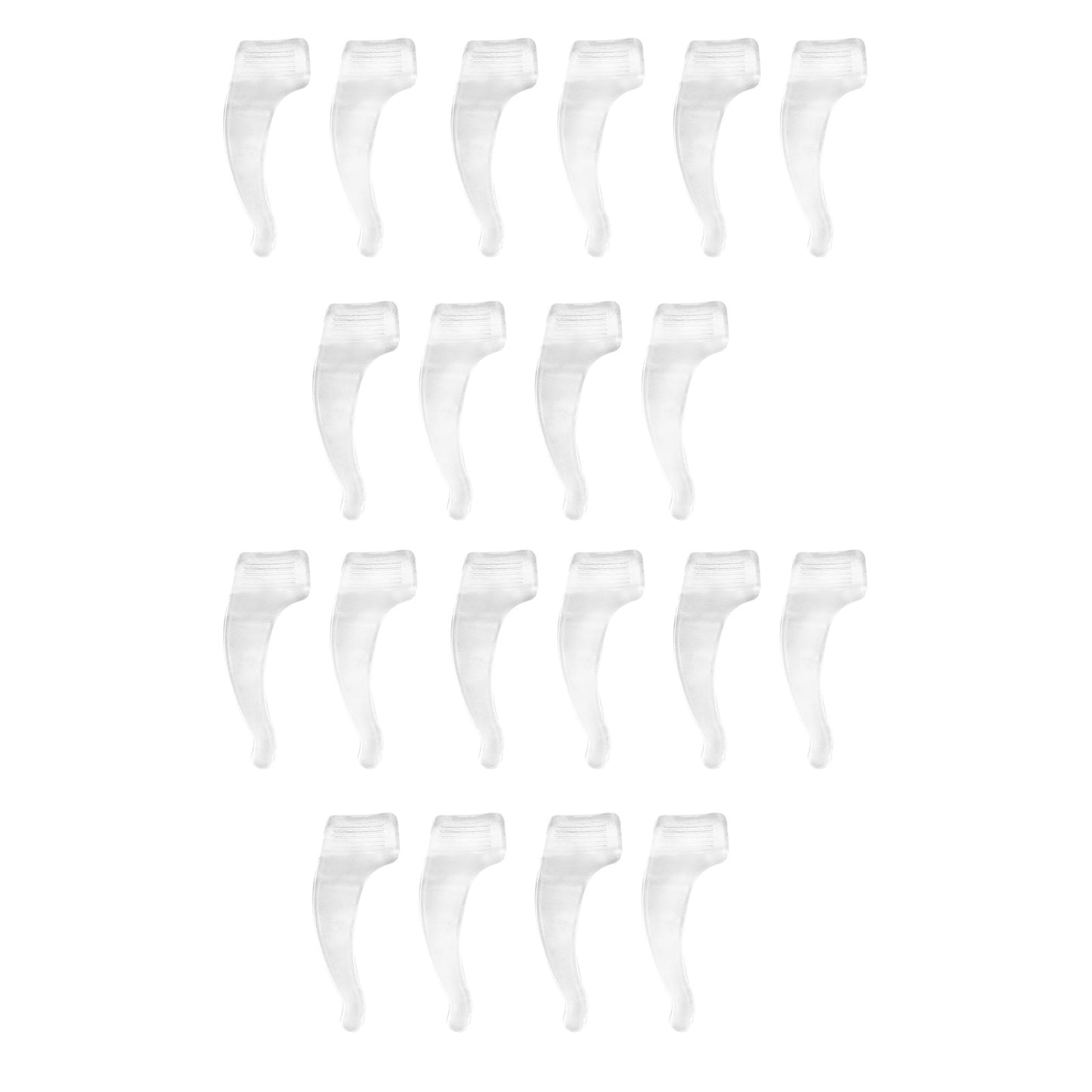 10 Pairs Anti-Slip Glasses Ear Hooks Tip Eyeglass Grip Temple Holder Silicone