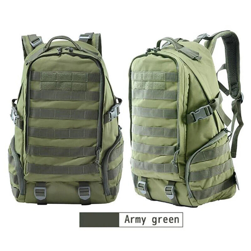 Army Tactical Backpack Pack Molle Bag Men's Outdoor Camping Hunting Rucksack