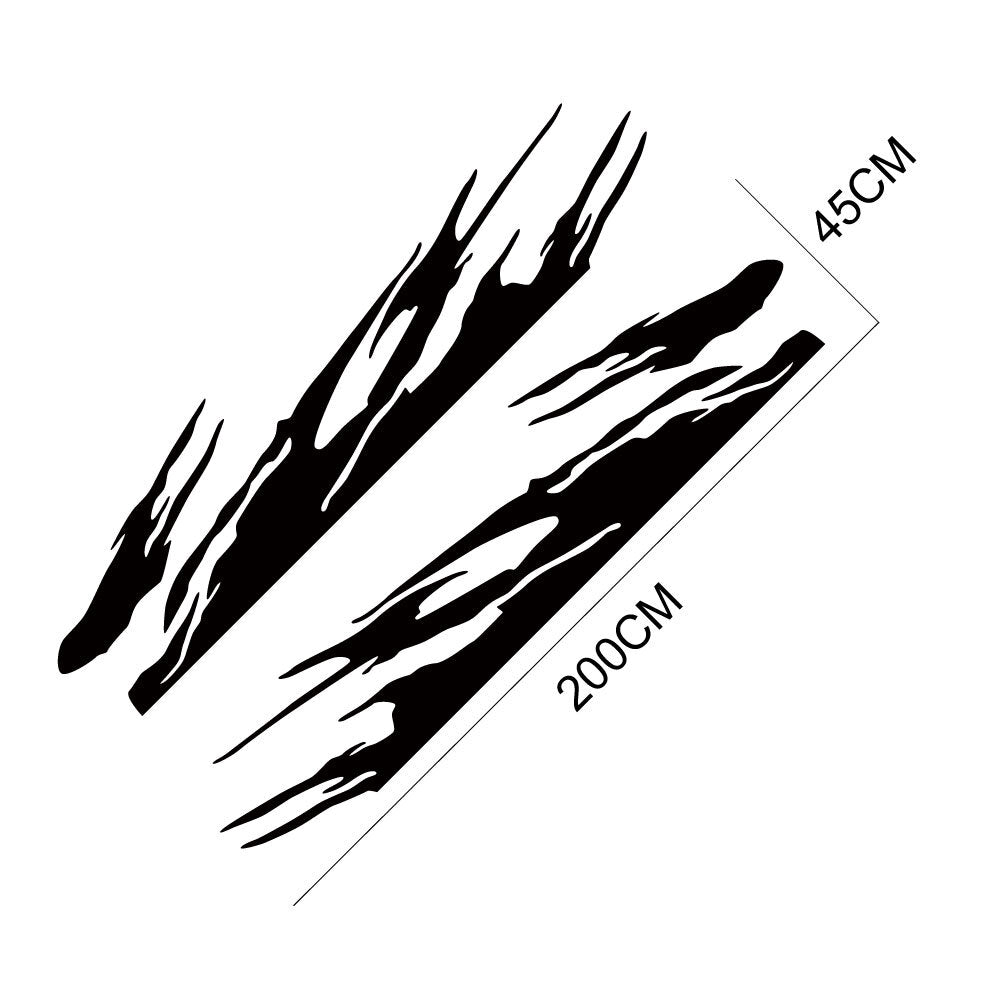 Custom Graphic Mud Splash Decal Kit For All Car models Side Door Sticker