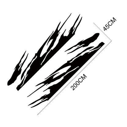 Custom Graphic Mud Splash Decal Kit For All Car models Side Door Sticker