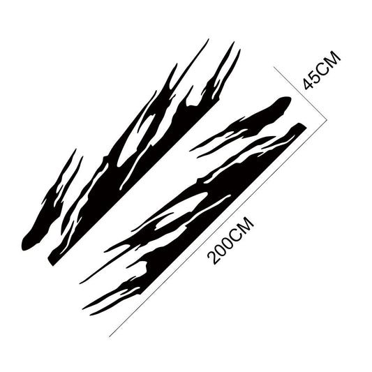 Custom Graphic Mud Splash Decal Kit For All Car models Side Door Sticker