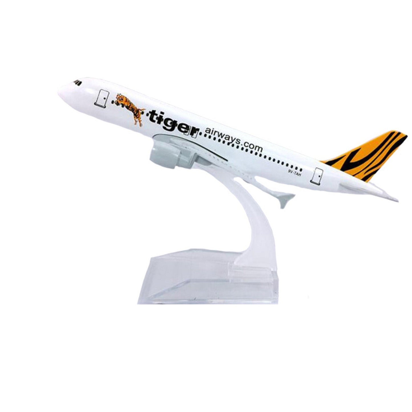 1/400 16cm Aircraft Singapore Tiger A320 Alloy Plane Model Airplane Ornaments
