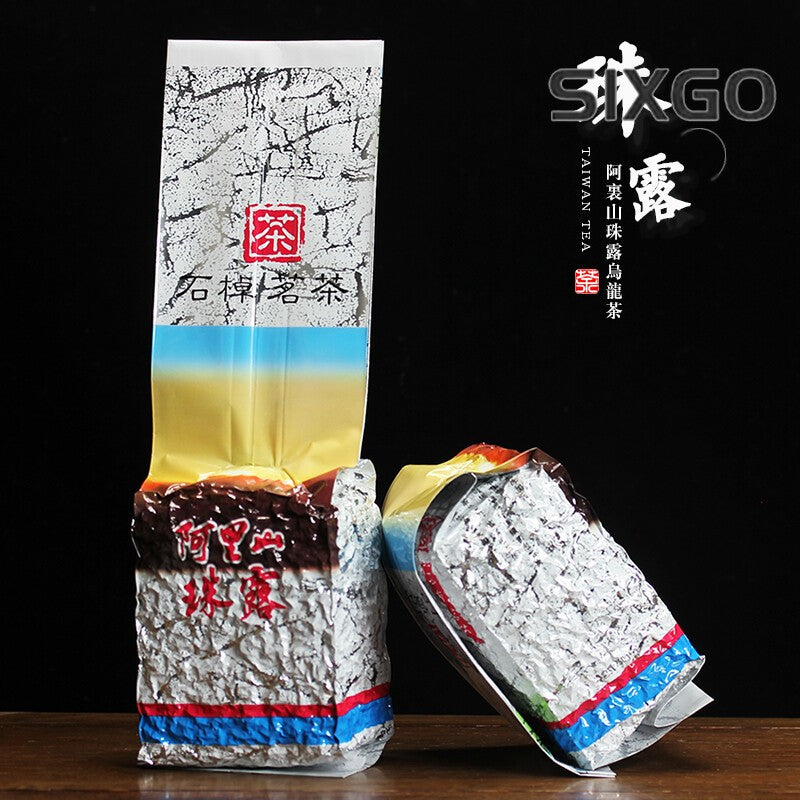 Alishan Dewdrop Tea Zhu Lu Taiwan Oolong Tea High Mountain Wulong Loose 250g
