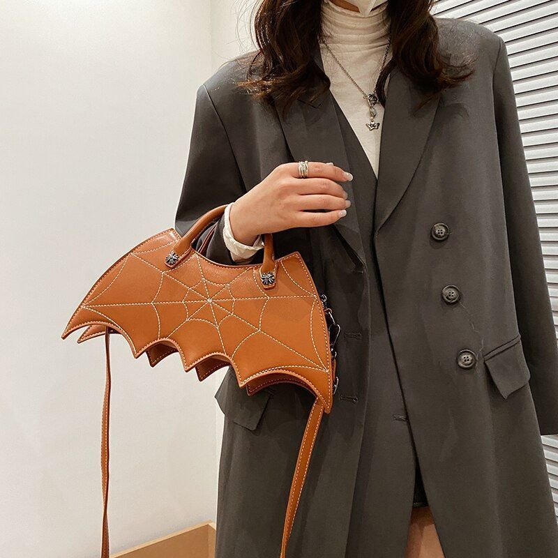 Shoulder Bag Luxury Handbag Leather Crossbody Bag Bat Purse 35*15*8 CM 1 PC Bags