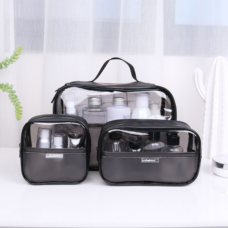 Waterproof Transparent Cosmetic Bag Storage Travel Storage Bag Cosmetic Handbag