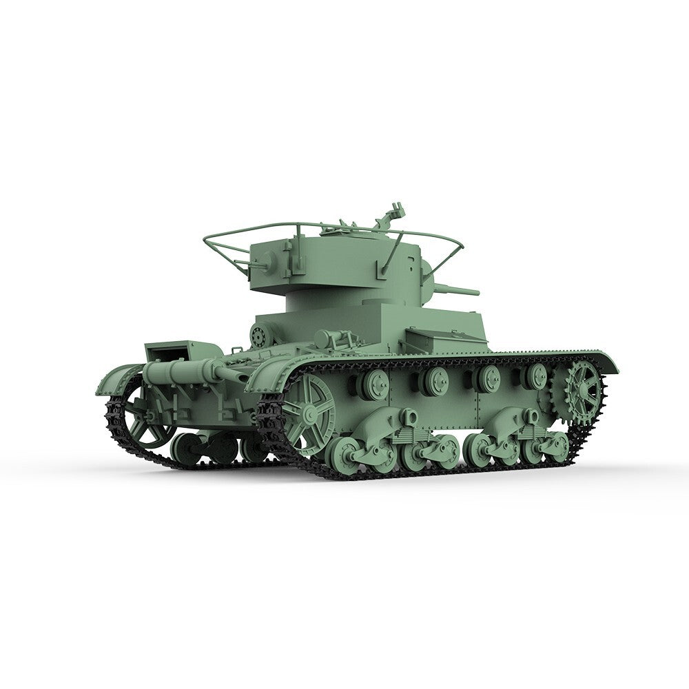 SSMODEL SS72597 1/72 25mm Military Model Kit Soviet T-26 Light Tank