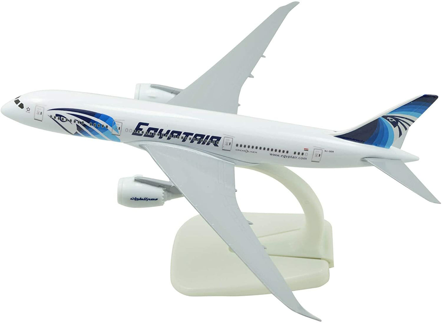 1:400 B787 Without Landing Gear EgyptAir Metal Airplane Model Plane Toy Plane