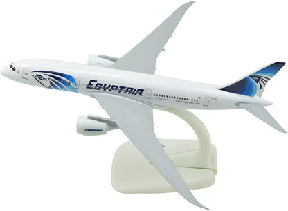 1:400 B787 Without Landing Gear EgyptAir Metal Airplane Model Plane Toy Plane