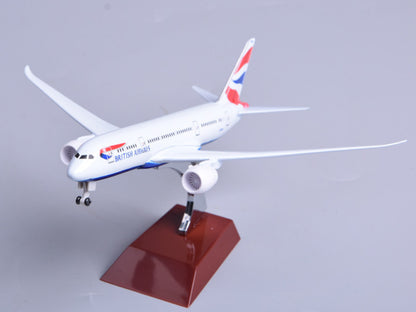 20CM BRITISH AIRWAYS BOEING 787 Passenger Aircraft Plane Diecast Airplane Model