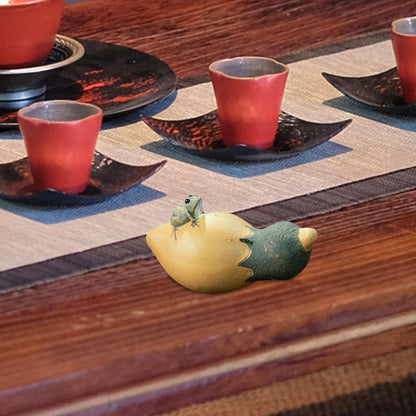 Purple Clay Tea Pet Creative Small Handmade Tea Pet Teahouse Ornaments Tea Pet
