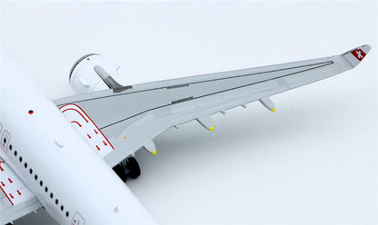 JC Wings Swiss for Airbus A321Neo HB-JPA 1:200 DIECAST plane Pre-builded Model
