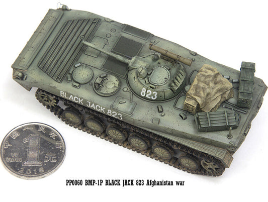 1/72 BMP1 Infantry Tank Model BMP-1P Black Jack 823 Afghanistan War