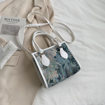 Lady Travel Shoulder Bags Printing Flowers Designer Women's Tote Luxury Handbags