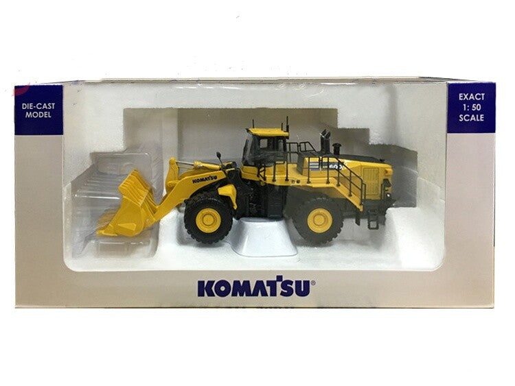 1:50 UH Komatsu WA600-8 Wheel Loader Forklift Contruction Machine Diecast Model
