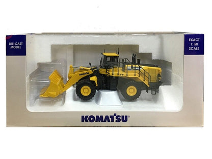1:50 UH Komatsu WA600-8 Wheel Loader Forklift Contruction Machine Diecast Model