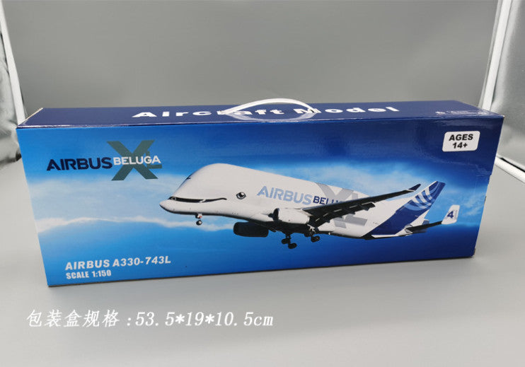 42CM 1:150 AIRBUS BELUGA A330-600ST Airplane Landing Gears Resin Aircraft Model