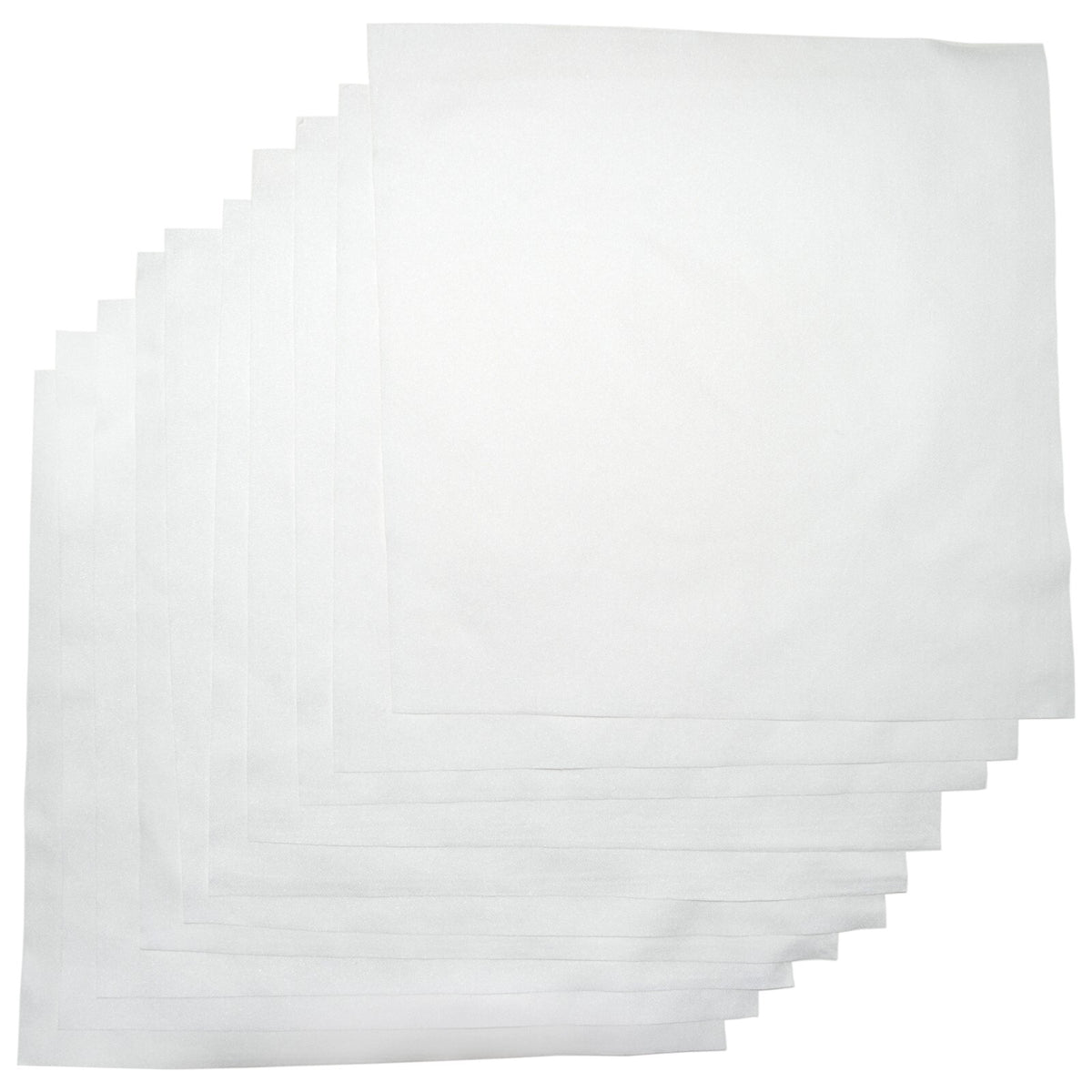 10 Pack 9 x 9 Inch Microfiber Precision Wipers, Lint-Free Polyester, Cleanroom