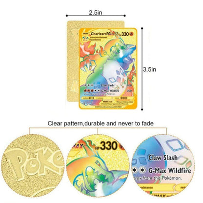 Pok é mon Super Dream Al Zeus Pet Elf Pocket Monsters Metal Card