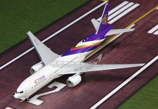 1:400 Phoenix THAI BOEING 777-200ER Passenger Airplane Diecast Aircraft Model
