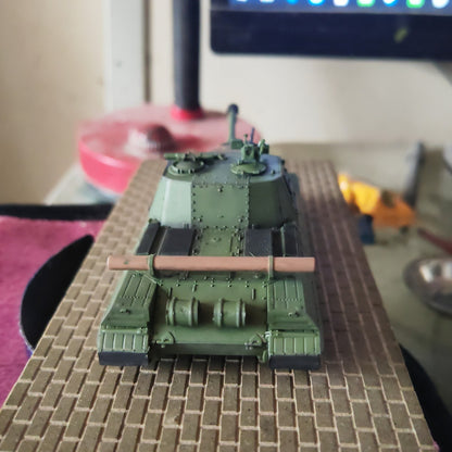 3D Printed 1/72 Soviet Project 268 Tank Finished Product