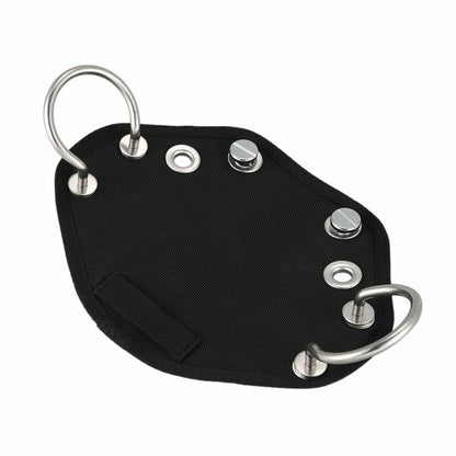 Scuba Diving Sidemount Buttplate BCD Accessories Hanging Board Bolts Nylon Black