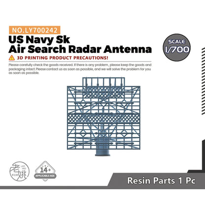 Yao's Studio LY700242 1/700 Model UpgradeUS Navy Sk Air Search Radar Antenna