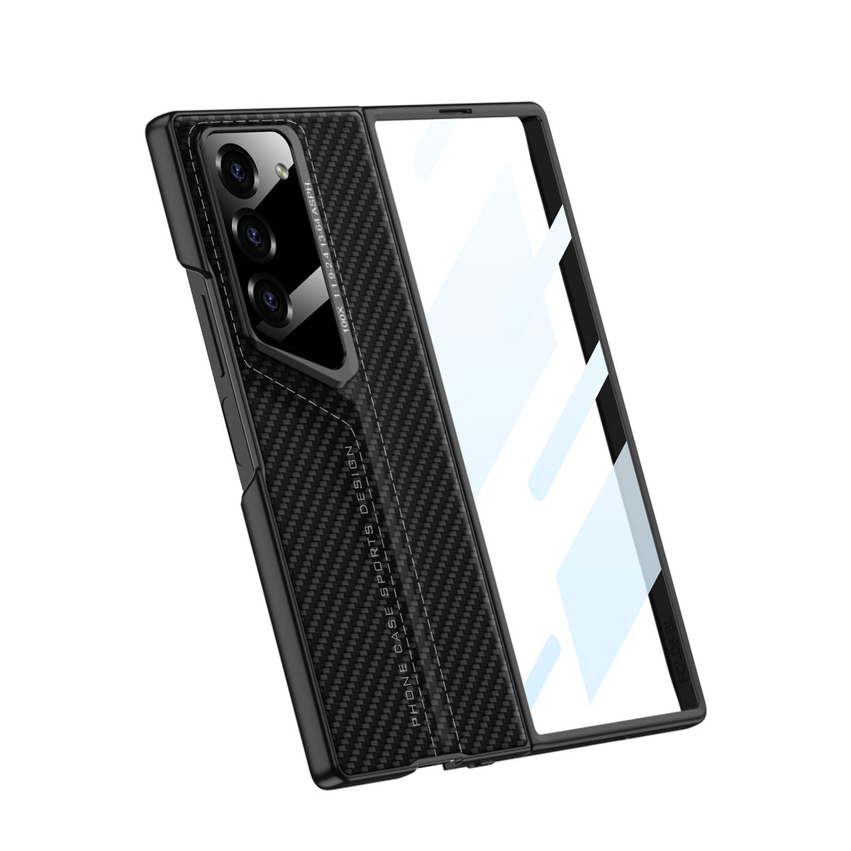 Ultra-thin Skin Feel Phone Case for SAMSUNG Galaxy Fold 6 PU Leather Back Cover