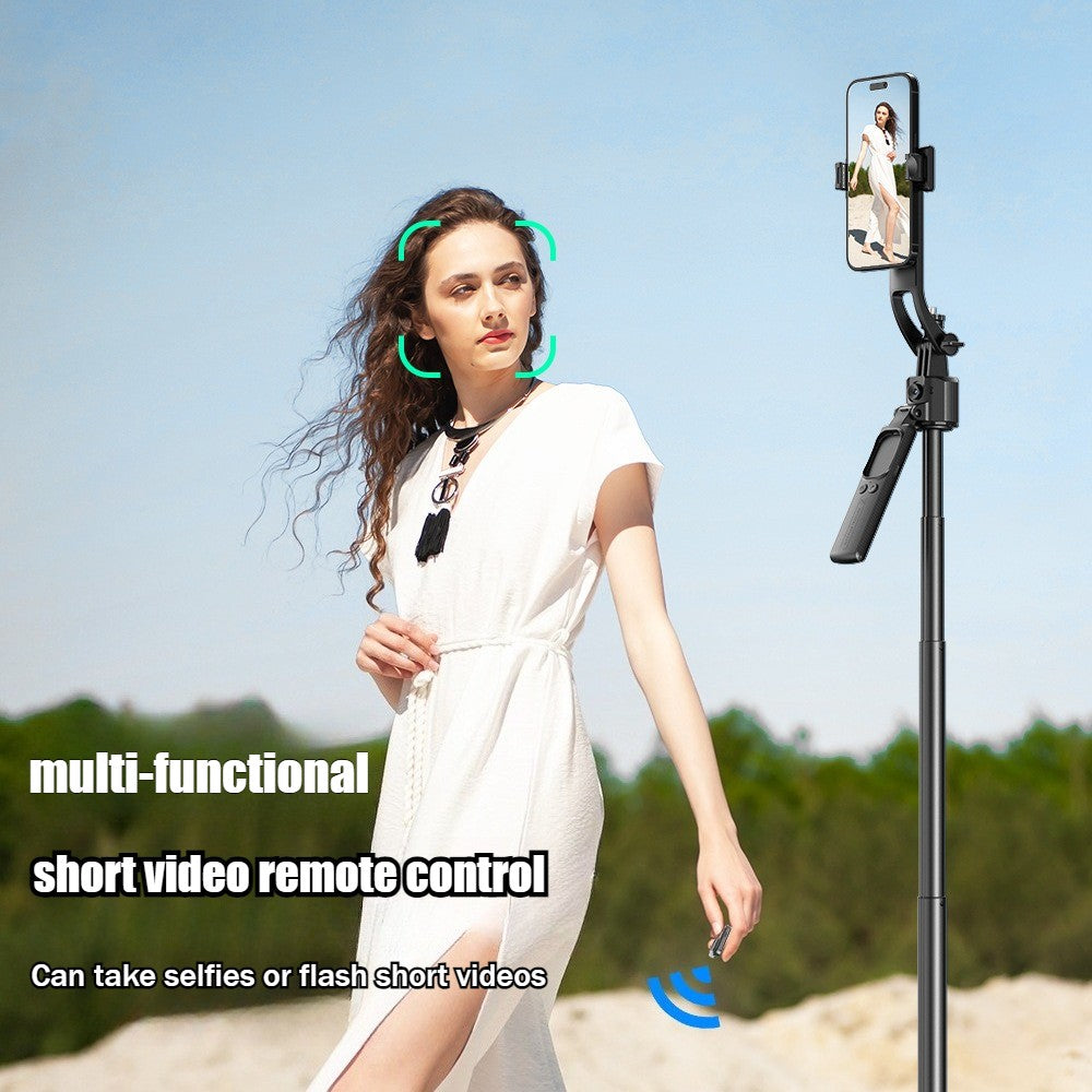 Facial tracking, anti shake, retractable phone, fully automatic follow-up pole