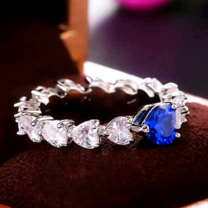 Anillo De Acero Inoxidable Para Mujer Woman Boda Fiesta Sortija De Gift Jewelry