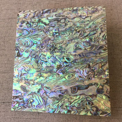 Abalone Shell Sheets Natural Mother Of Pearl Laminate Craft Carved Inlay 14x12cm