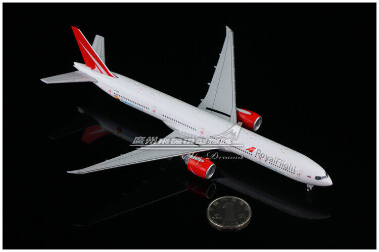 1:400 JC Wings Royal Flight BOEING 777-300ER Passenger Airplane Diecast Model